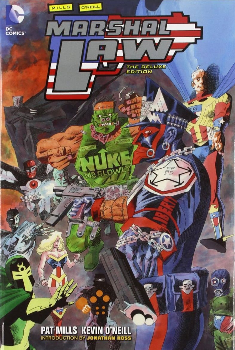 DC Comics, Marshal Law: The Deluxe Edition HC, Pat Mills, Kevin O,Neill