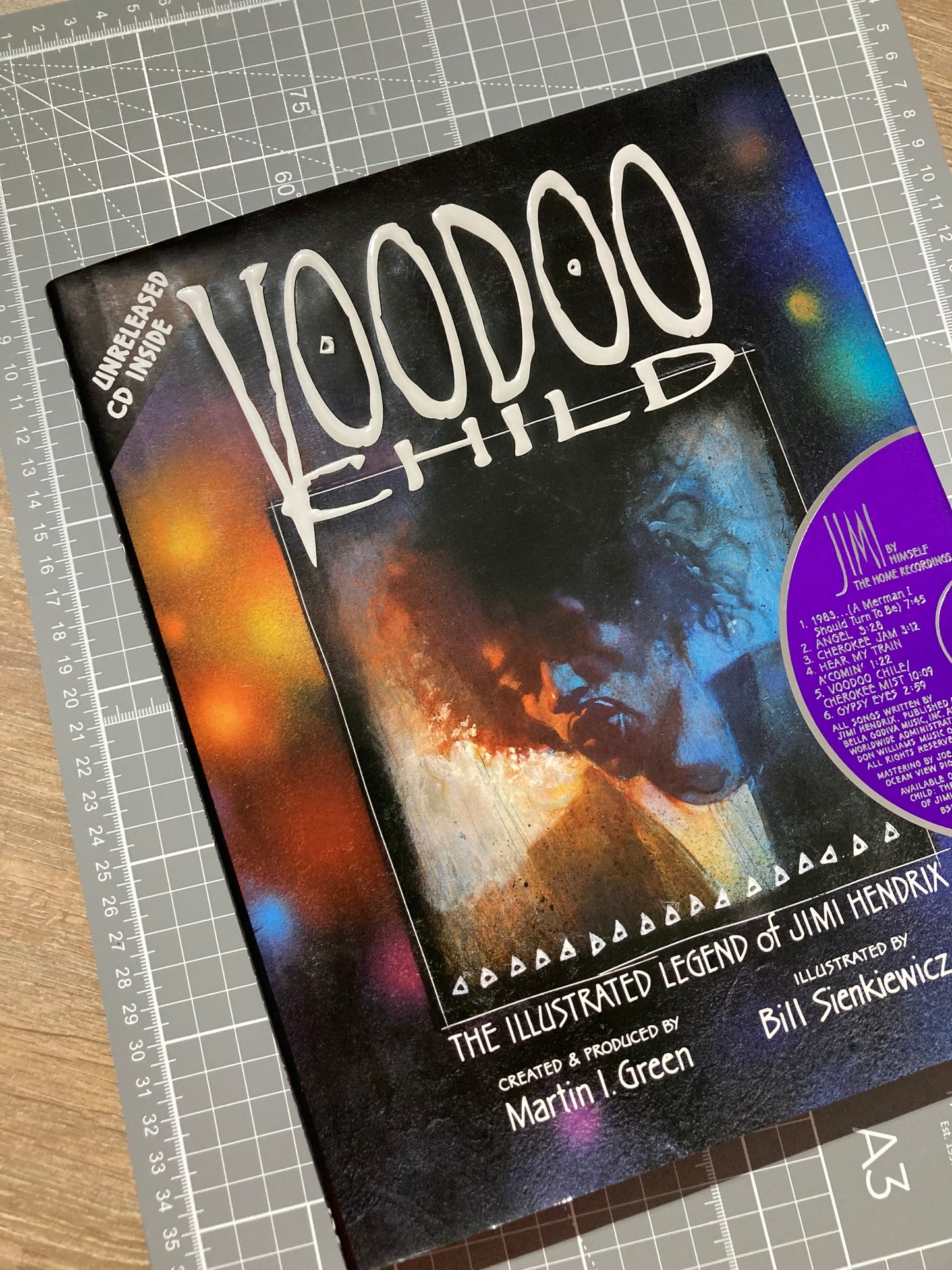 VOODOO CHILD HC: The Illustrated Legend of Jimi Hendrix.