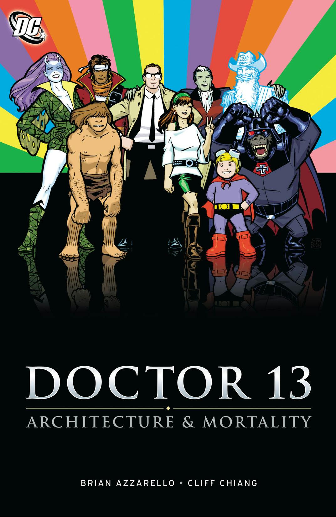 DC Comics, Doctor 13: Architecture & Mortality, Brian Azzarello, Cliff Chiang.