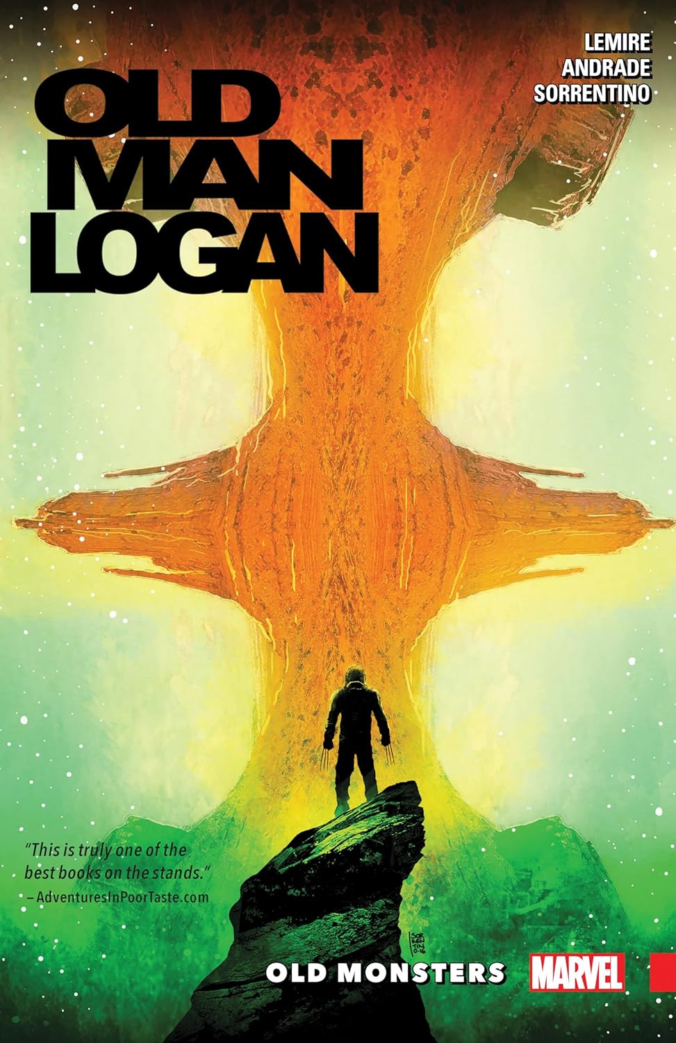 Marvel Comics, Wolverine: Old Man Logan Vol. 4 - Old Monsters TPB, Jeff Lemire, Filipe Andrade, Andrea Sorrentino.