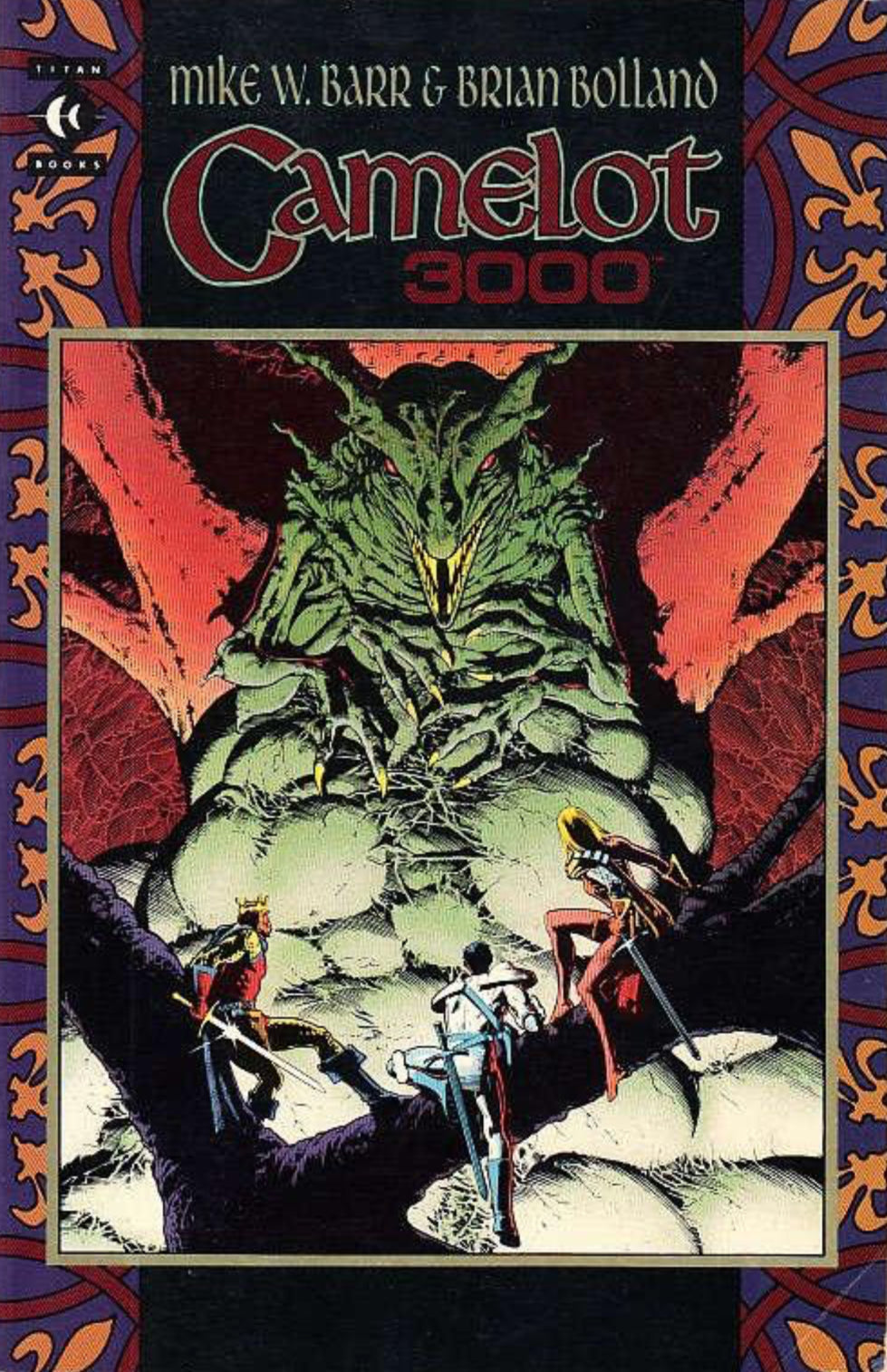 DC Comics, Titan Books, Camelot 3000 (1988 Titan First Printing) TPB
Mike W. Barr, Brian Bolland