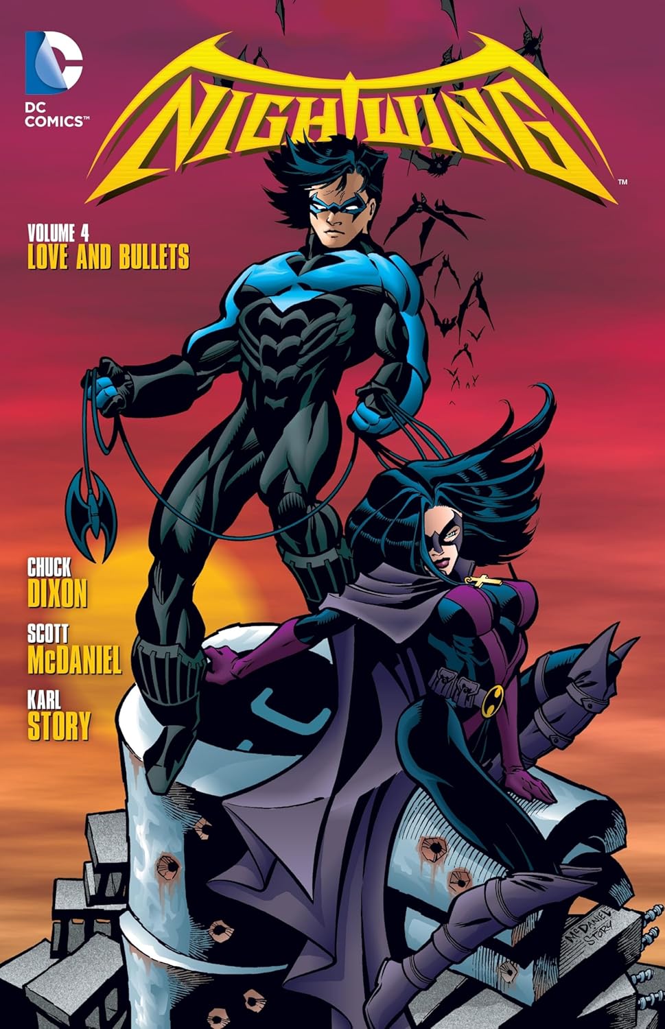 DC Comics, Nightwing Vol. 4: Love and Bullets TPB, Chuck Dixon, Scott McDaniel.