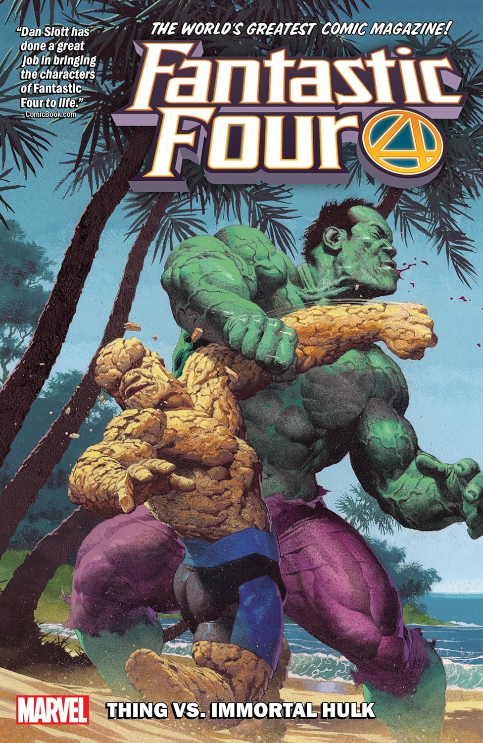 Marvel Comics, Fantastic Four by Dan Slott Vol. 4: Thing Vs. Immortal Hulk TPB