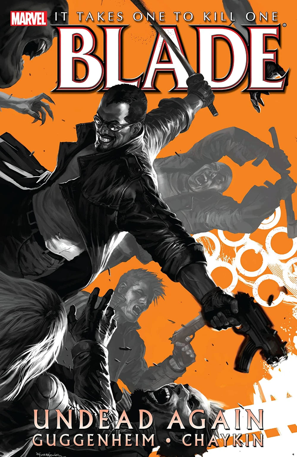 Marvel Comics, Blade Vol. 1: Undead Again TPB, Marc Guggenheim, Howar Chaykin.
