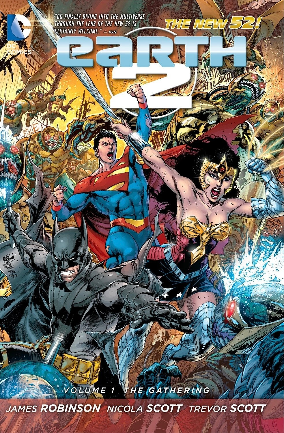 DC Comics, Earth 2 Vol. 1: The Gathering (The New 52) HC