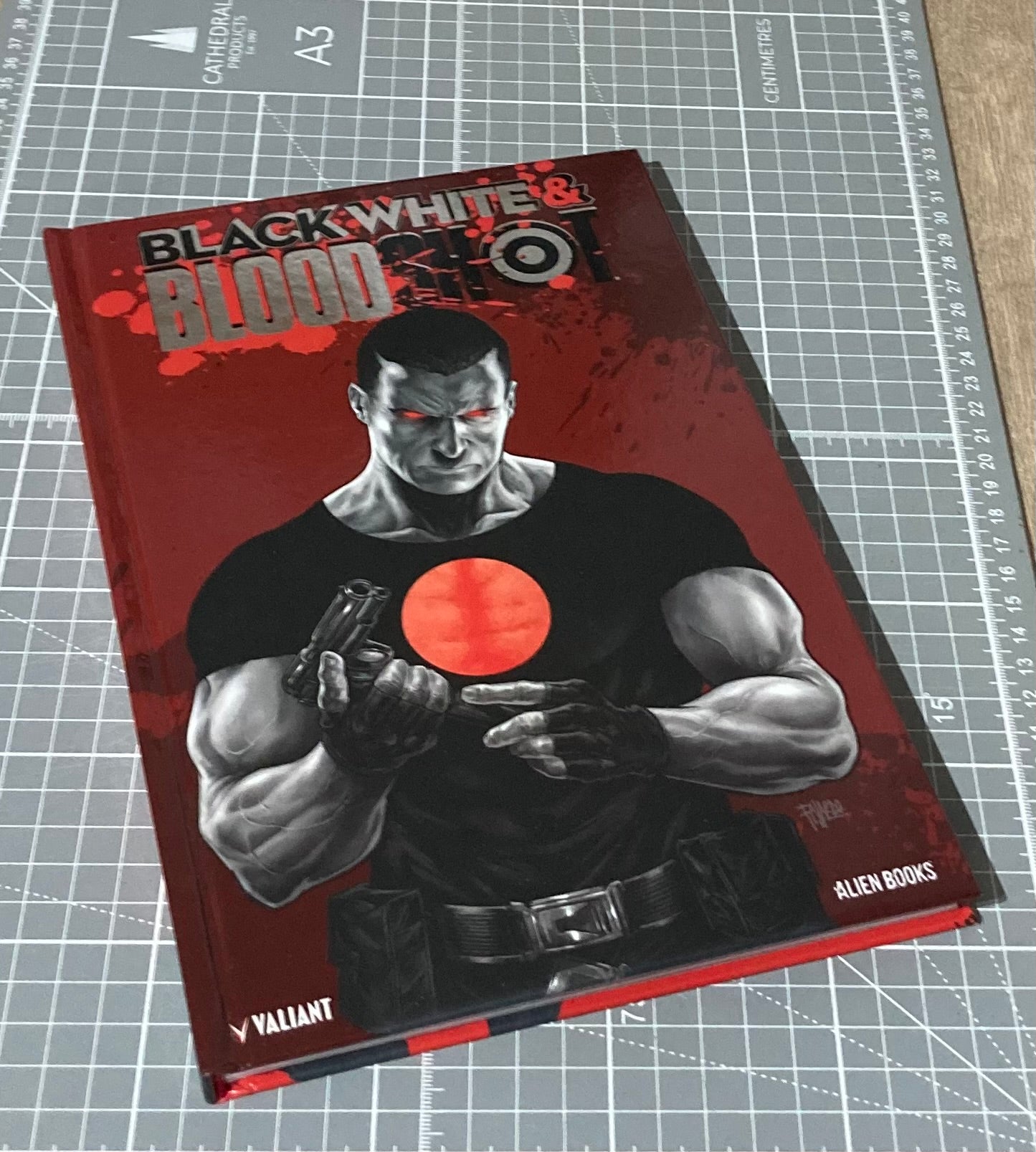 Black, White and Bloodshot HC