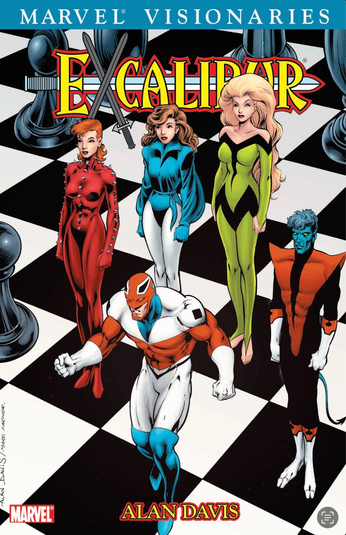 Marvel Comics, Excalibur Visionaries: Alan Davis Volume 1 TPB