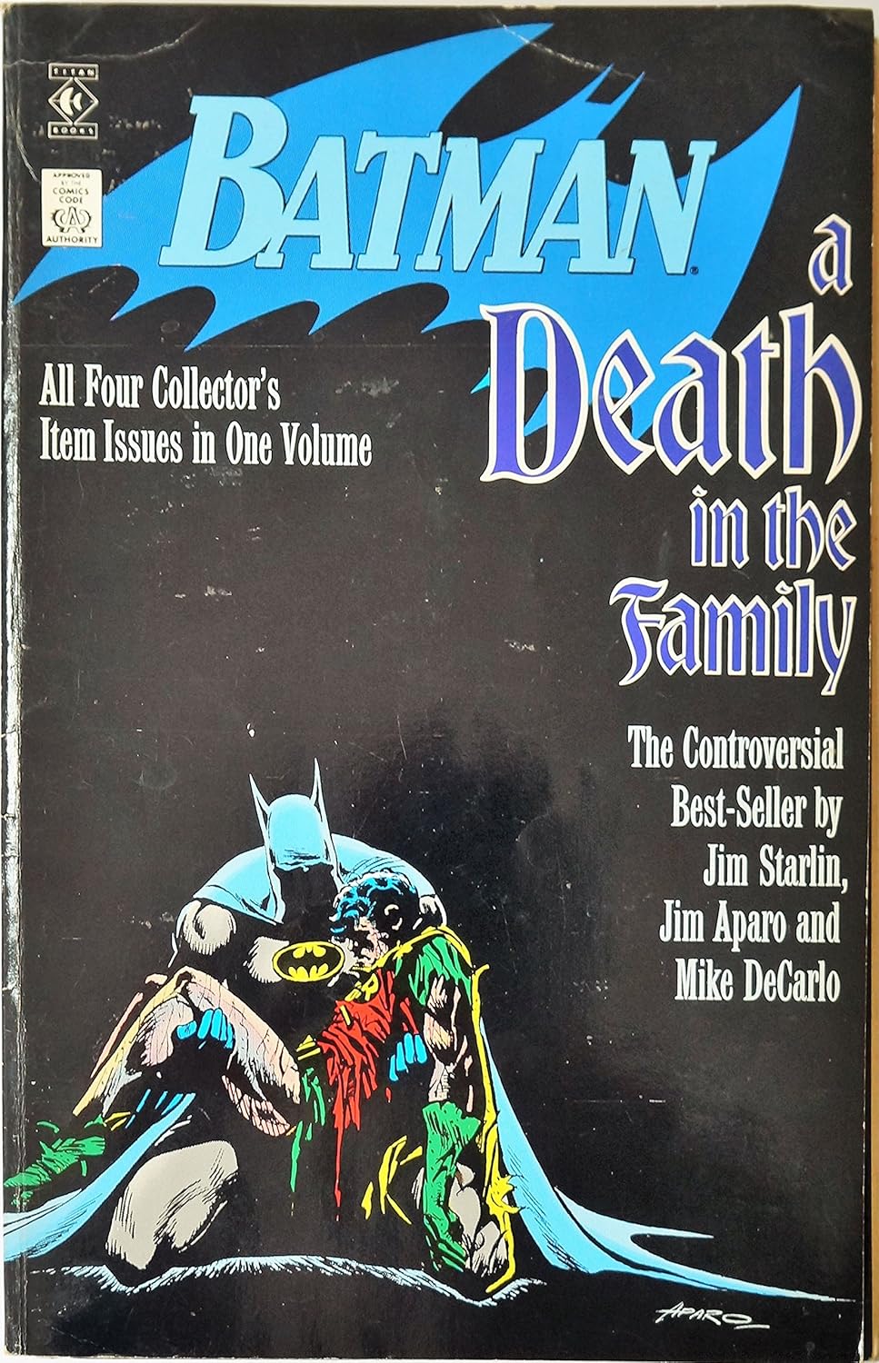 DC Comics, Batman: A Death in the Family (Titan First Printing 1989) TPB