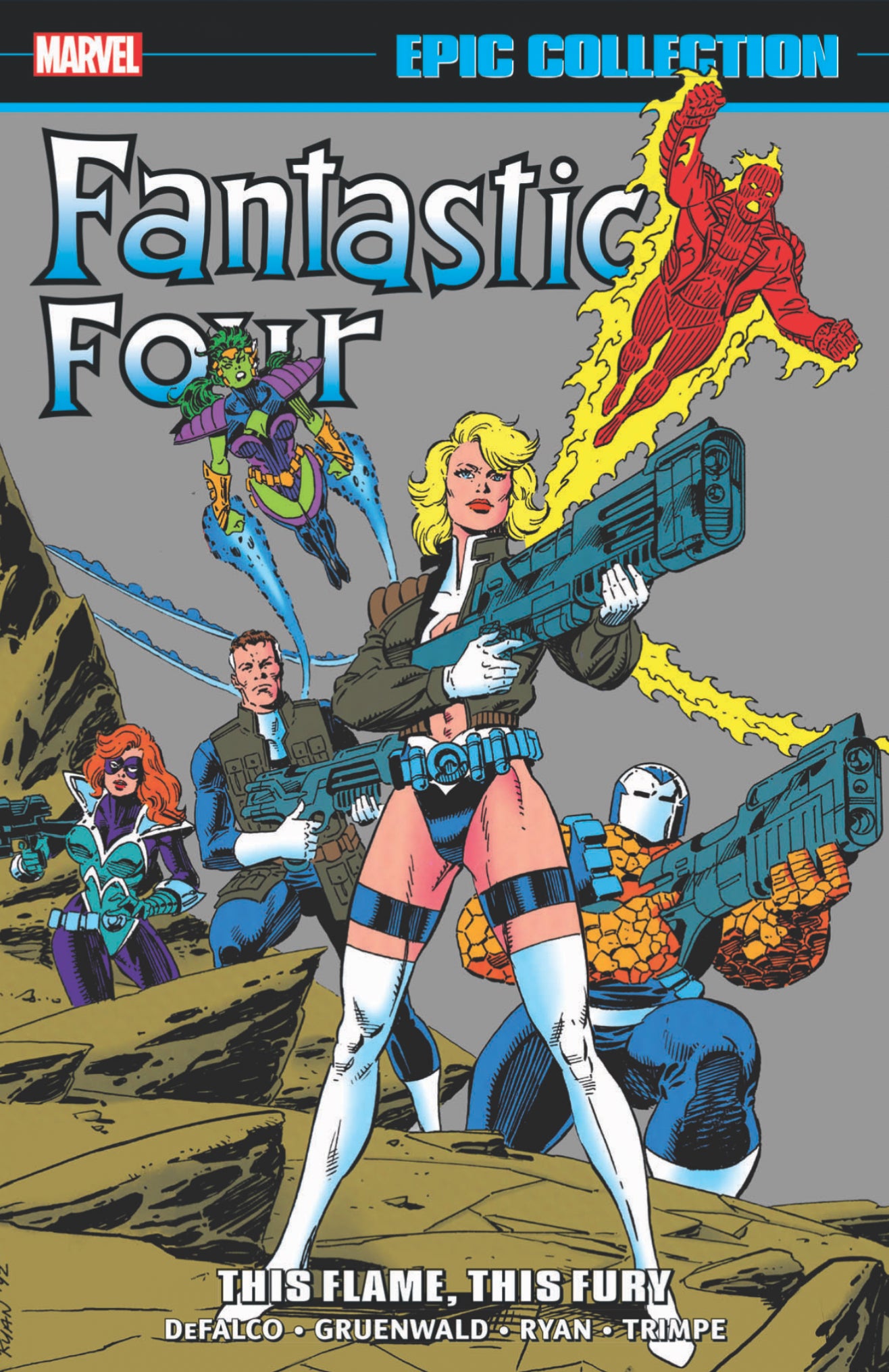Marvel Comics, Fantastic Four Epic Collection: This Flame, This Fury (1992-1993) TPB.