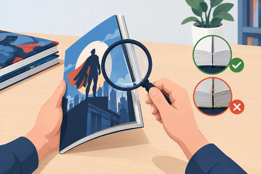 How to Inspect Comic Binding Before You Buy
