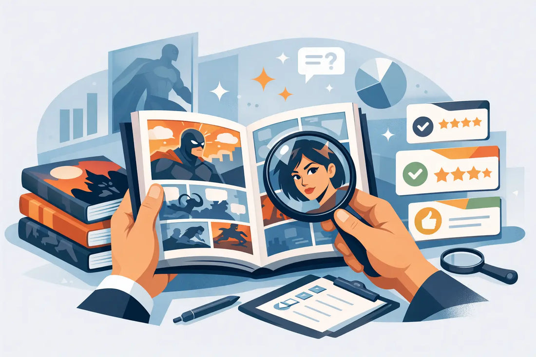 How to Grade Graphic Novels Before You Buy