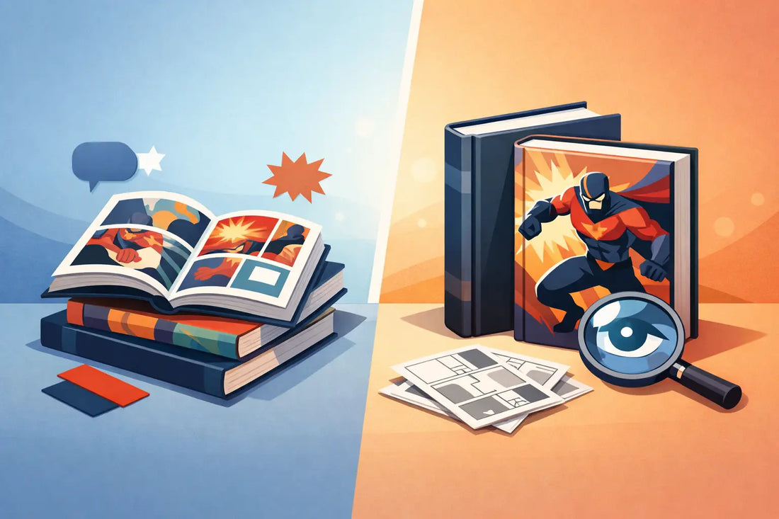 Trade Paperback vs Hardcover Comics Compared
