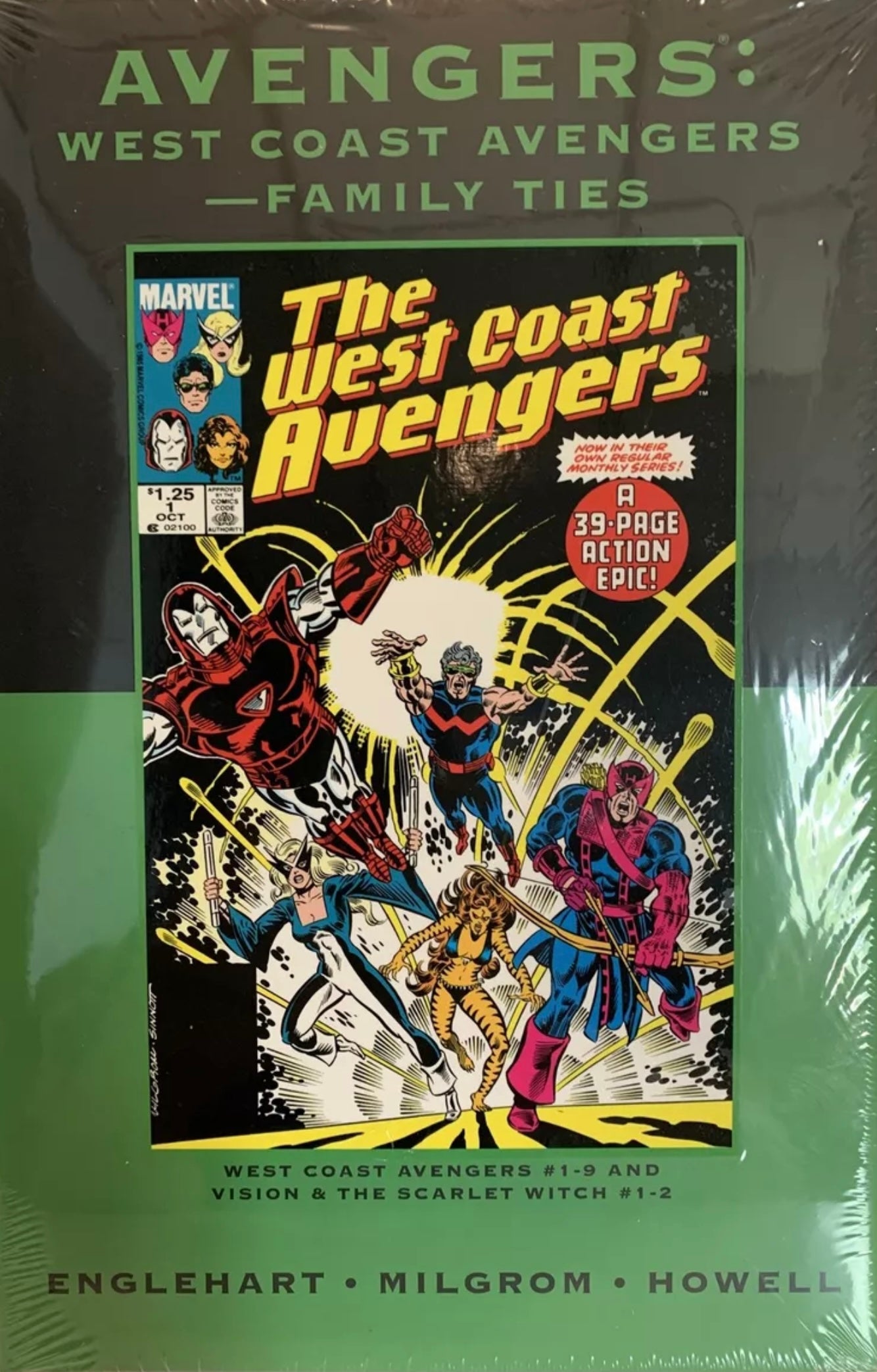 Avengers: West Coast Avengers - Family Ties. Limited Edition HC