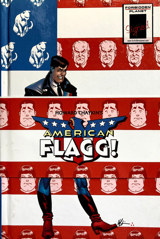 Image Comics, Dynamic Forces, Forbidden Planet, American Flagg! Vol. 1: Limited Signed Edition HB