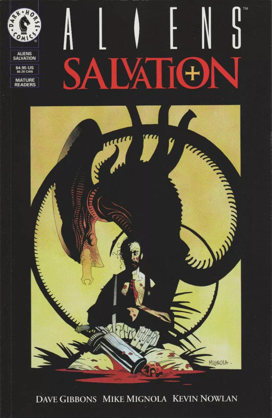 Dark Horse Comic, Aliens Salvation, Dave Gibbons, Mike Mignola, OOP.