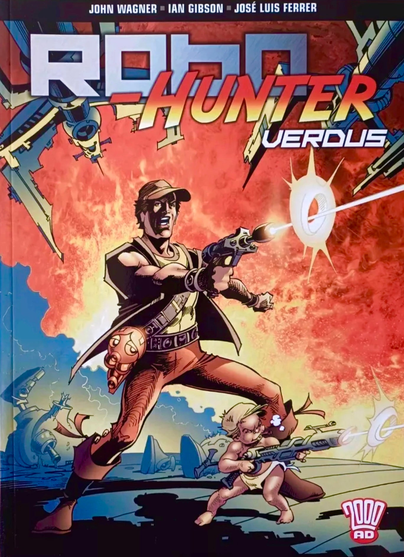 Rebellion, Robo-Hunter: Verdus, John Wagner, Alan Grant, Ian Gibson, OOP