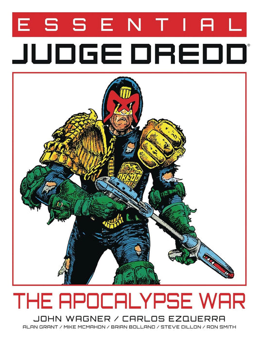 Rebellion, 2000AD, Essential Judge Dredd: The Apocalypse War, John Wagner, Alan Grant, Brian Bolland,Carlos Ezquerra.