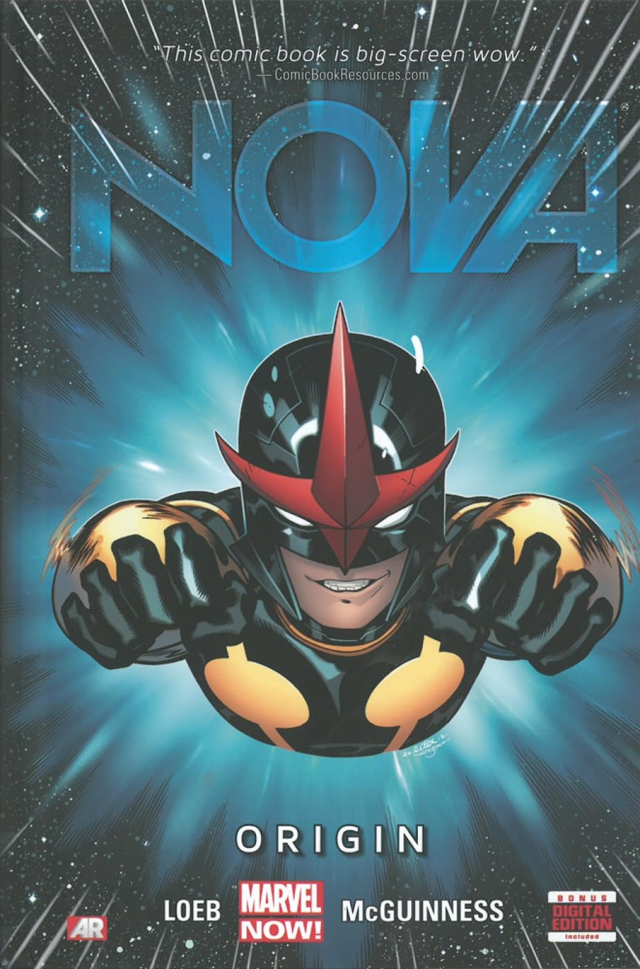 Marvel Comics, Nova: Origin HC, Jeph Loeb, Ed McGuinness.