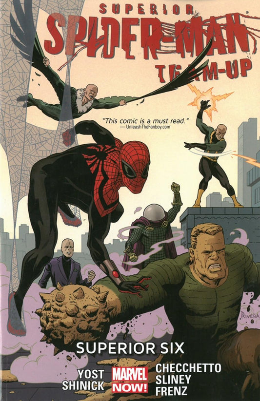 Marvel Comics, Superior Spider-Man Team-up Vol. 2: Superior Six, Chris Yost, Maco Checchetto, OOP.