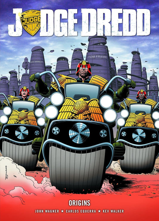 2000AD, Rebellion, Judge Dredd: Origins, John Wagner, Carlos Equerra, Kev Walker.