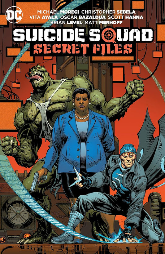 DC Comics, Suicide Squad: Secret Files, Michael Moreci, Oscar Bazaldua, Killer Croc, Boomerang, Amanda Waller.