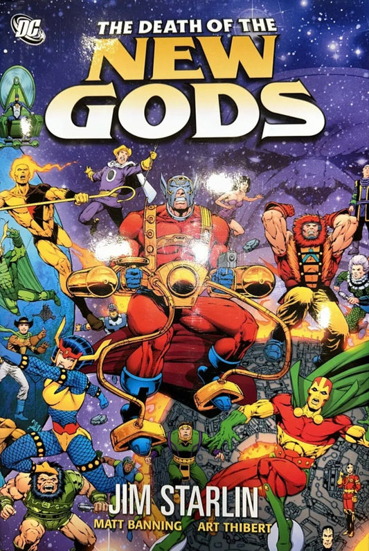DC Comics, The Death Of The New Gods TPB, Jim Starlin, Matt Banning, Art Thibert.