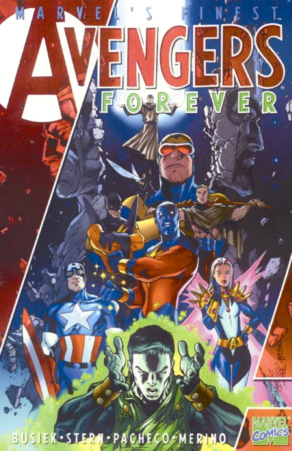 Marvel Comics, Marvel’s Finest, Avengers Forever TPB, Kurt Busiek, Roger Stern, Carlos Pacheco, Jesus Merino.