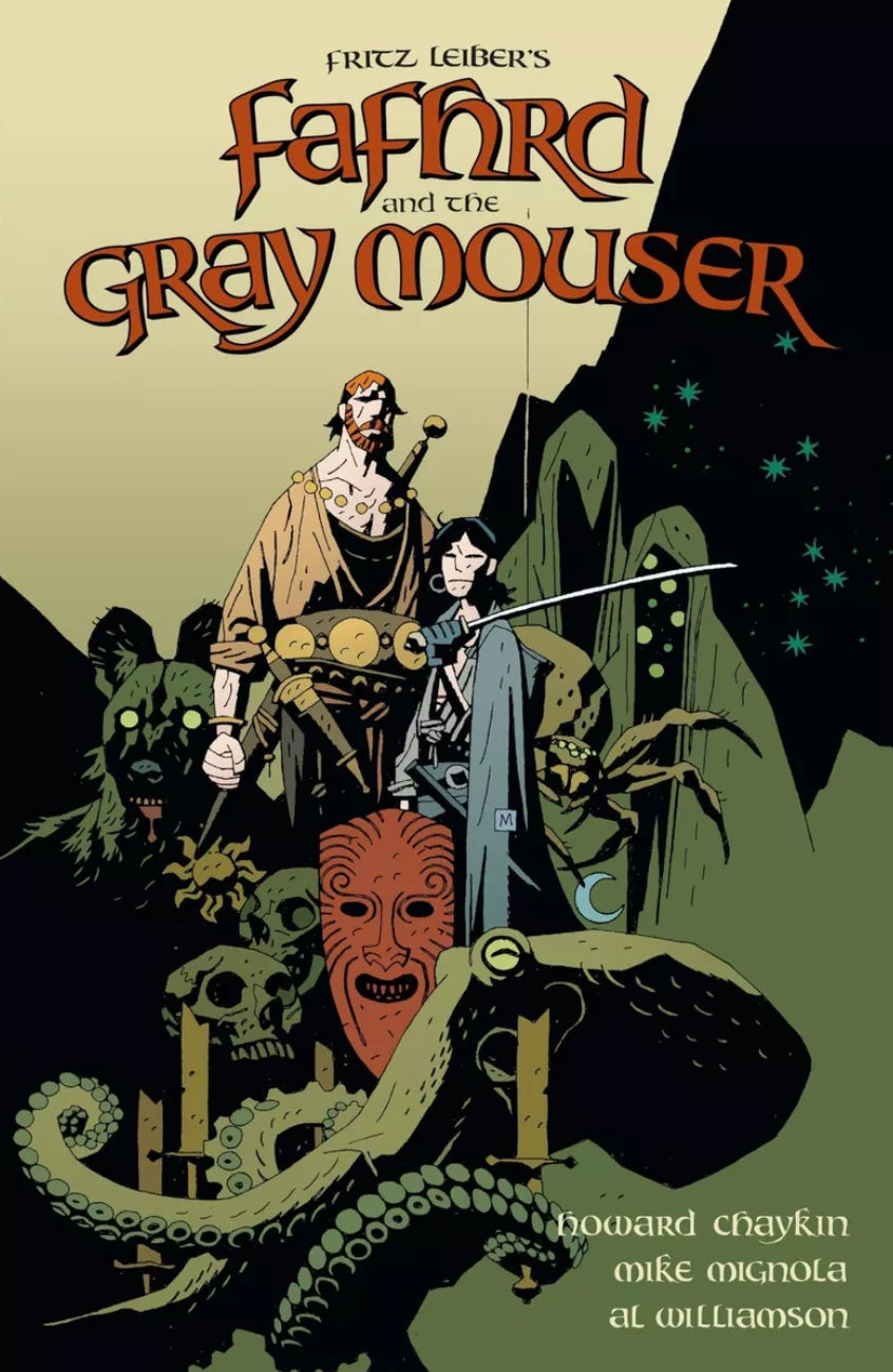 Dark Horse Books, Fritz Leiber’s Fafhrd and the Gray Mouser, Howard Chaykin, Mike Mignola.
