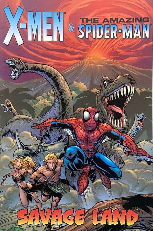 Marvel Comics, X-Men & The Amazing Spider-Man: Savage Land TPB, Chris Claremont, Michael Golden, Dave Cockrum, Paul Smith.