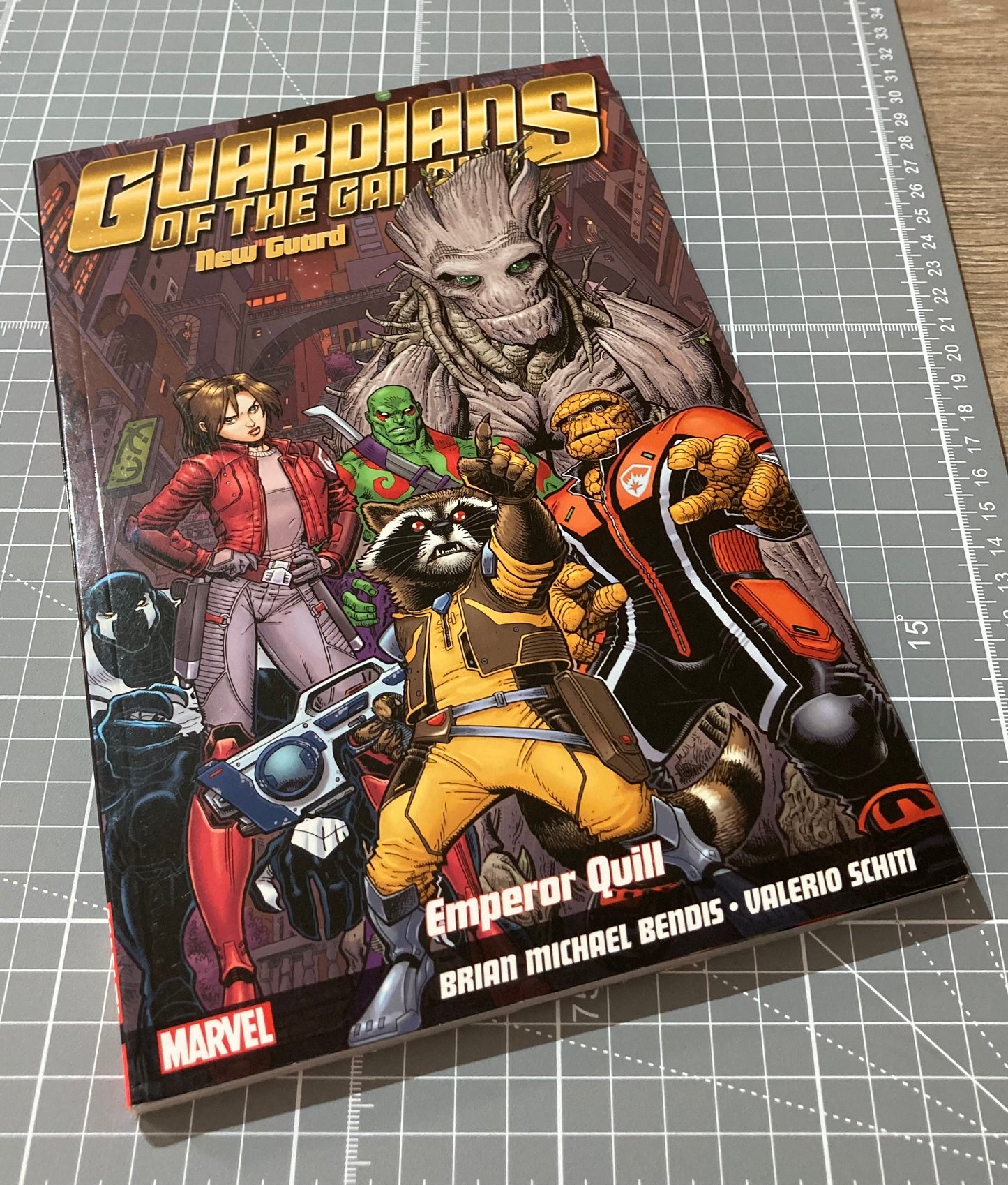 Guardians Of The Galaxy: New Guard Volume 1 - Emperor Quill TPB Panini Edition.