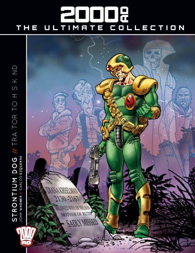 2000AD, Rebellion, 2000AD, The Ultimate Collection 12: Strontium Dog - Traitor To His Kind HC (Issue 15), John Wagner, Carlos Ezquerra.