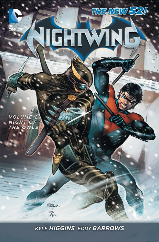 DC Comics, Nightwing Vol. 2: Night of the Owls (The New 52) TPB, Kyle Higgins, Eddy Barrows.