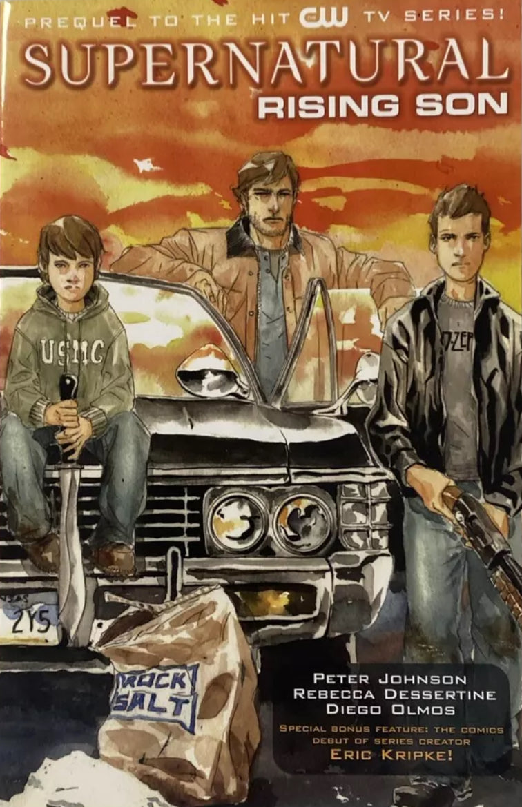 Dc Comics, Wildstorm, Supernatural: Rising Son TPB, Eric Kripke, Peter Johnson, Rebecca Dessertine, Diego Olmos.