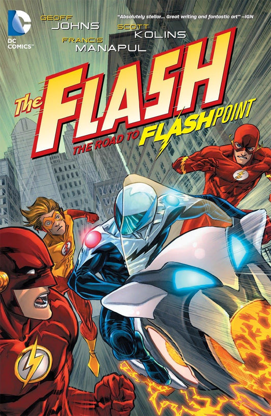 DC Comics, The Flash Vol. 2: The Road to Flashpoint TPB, Geoff Johns, Scott Kolins, Francis Manapul.