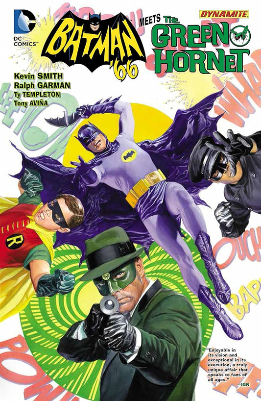 DC Comics, Batman '66 Meets the Green Hornet HC, Kevin Smith, Ralph German, Ty Templeton.