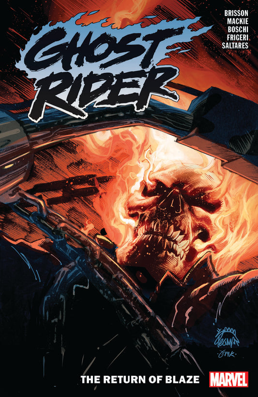 Marvel Comics, Ghost Rider: The Return Of Blaze TPB, Ed Brisson, Howard Mackie, Roland Boscchi, Javier Saltares.