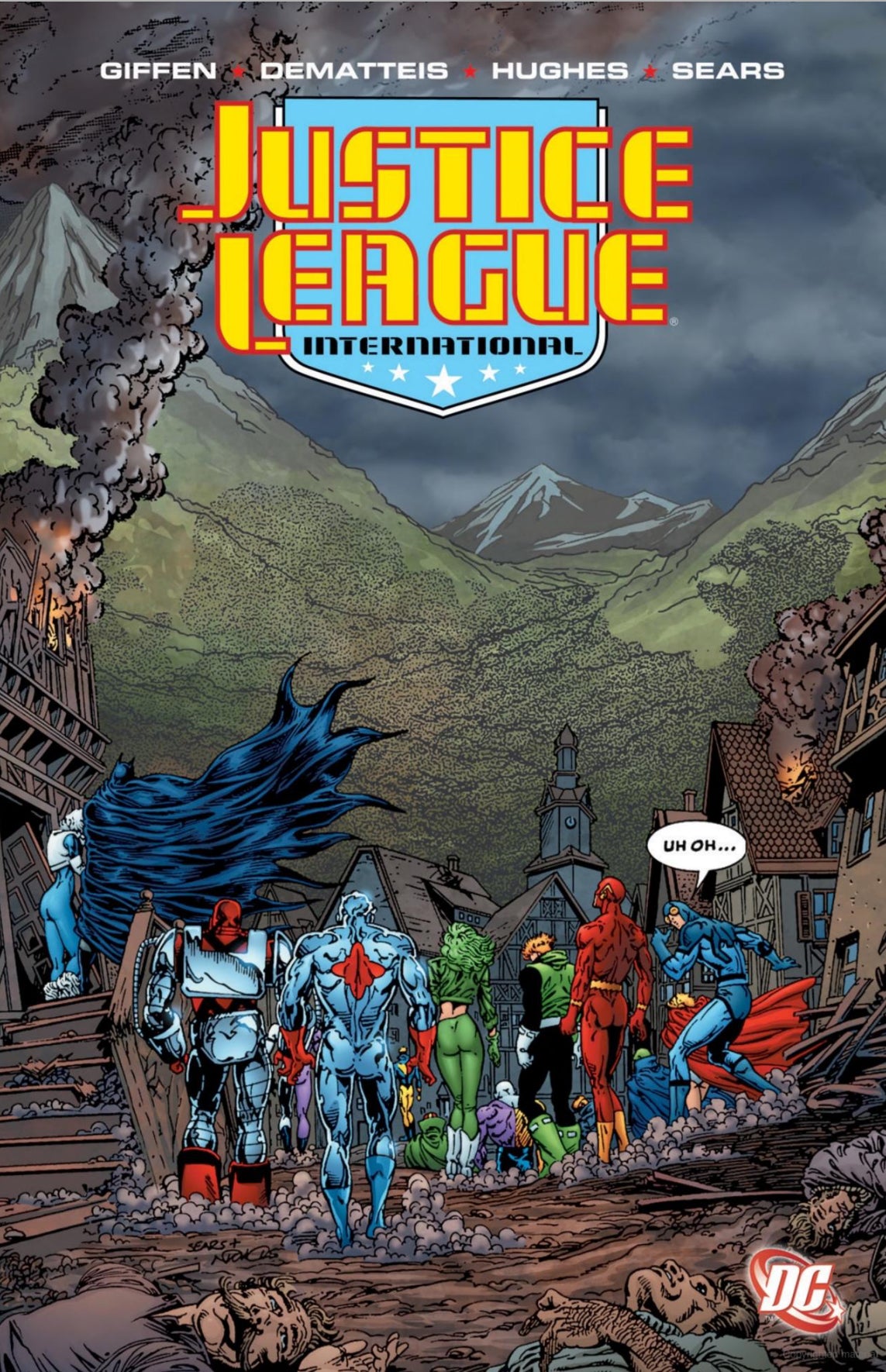 DC Comics, Justice League International Vol. 6 TPB, Giffen, DeMatteis, Hughes, Sears.