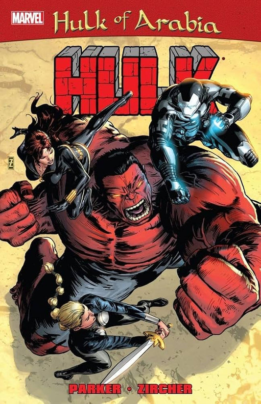 Marvel Comics, Hulk: Hulk Of Arabia (Red Hulk) TPB, Jeff Parker, Patrick Zircher.