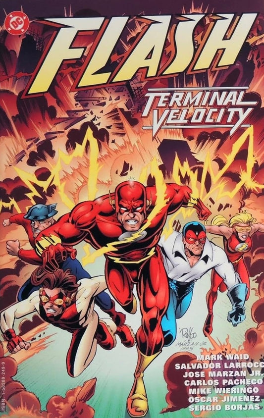 DC Comics, The Flash: Terminal Velocity TPB (1st Printing), Mark Waid, Mike Wieringo, Salvador Larrocca.