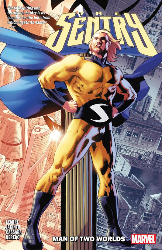 Marvel Comics, The Sentry: Man Of Two Worlds TPB, Jeff Lemire, Kim Jacinto, Joshua Cassara.