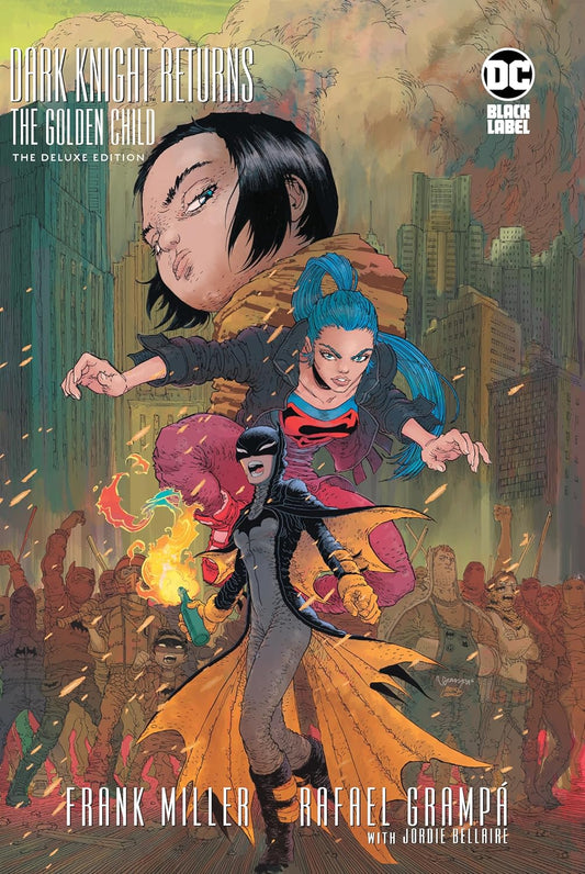 DC Comics, Black Label, Dark Knight Returns: The Golden Child Deluxe Edition HC, Fran Miller,  Rafael Grampa.
