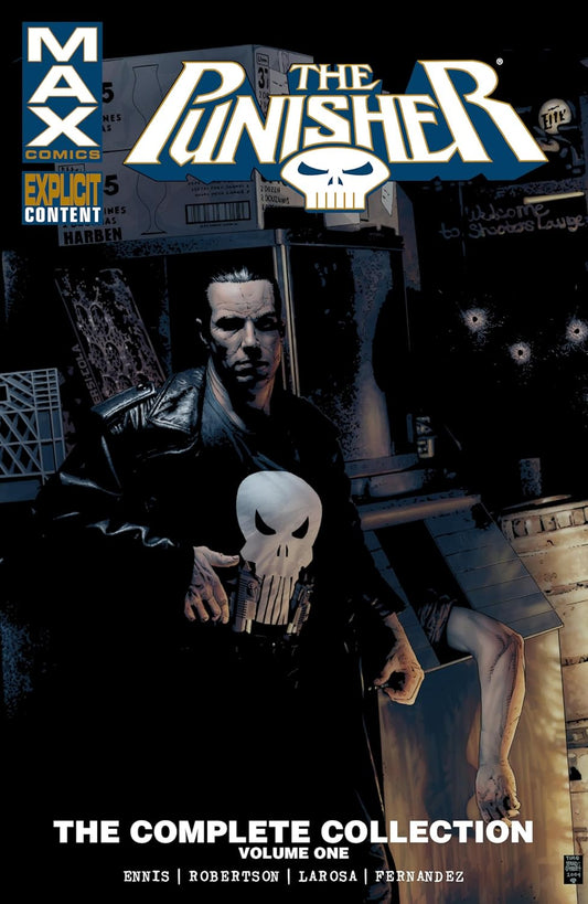 Marvel Comics, Punisher Max Collection Vol. 1 TPB, Garth Ennis, Darick Robertso, Lewis LaRosa, Leandro Fernandez.