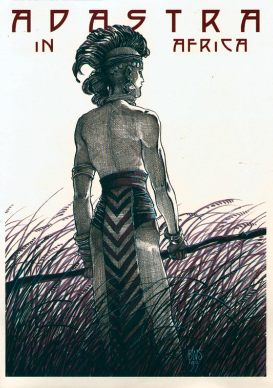 Fantagraphics Books, Adastra In Africa HC, Barry Windsor-Smith.
