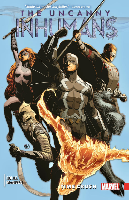 Marvel Comics, Uncanny Inhumans Vol. 1: Time Crush TPB, Charles Soule, Steve McNiven.