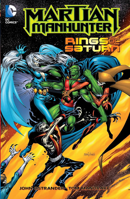 DC Comics, Martian Manhunter: Rings of Saturn TPB, John Ostrander, Tom Mandrake.