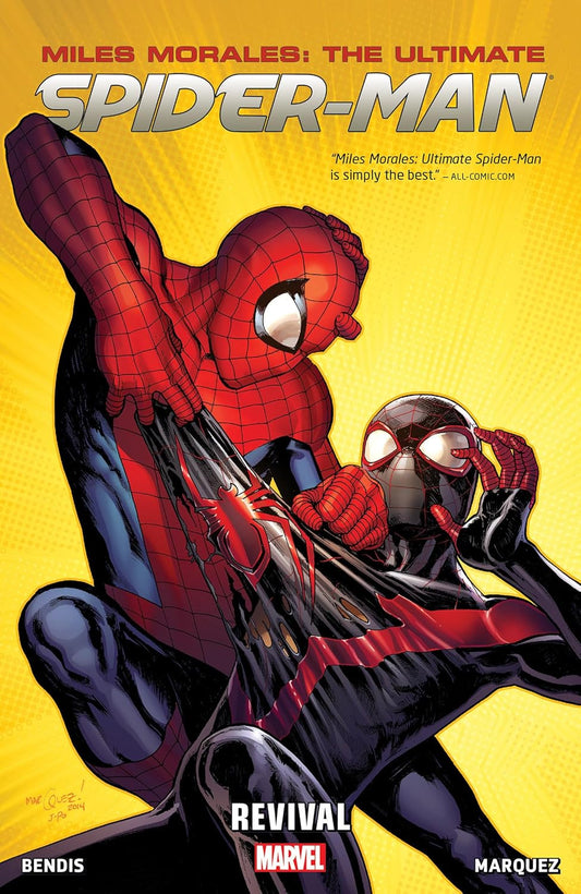 Marvel Comics, Miles Morales: The Ultimate Spider-Man Volume 1: Revival TPB, Brian Michael Bendis, David Marquez.