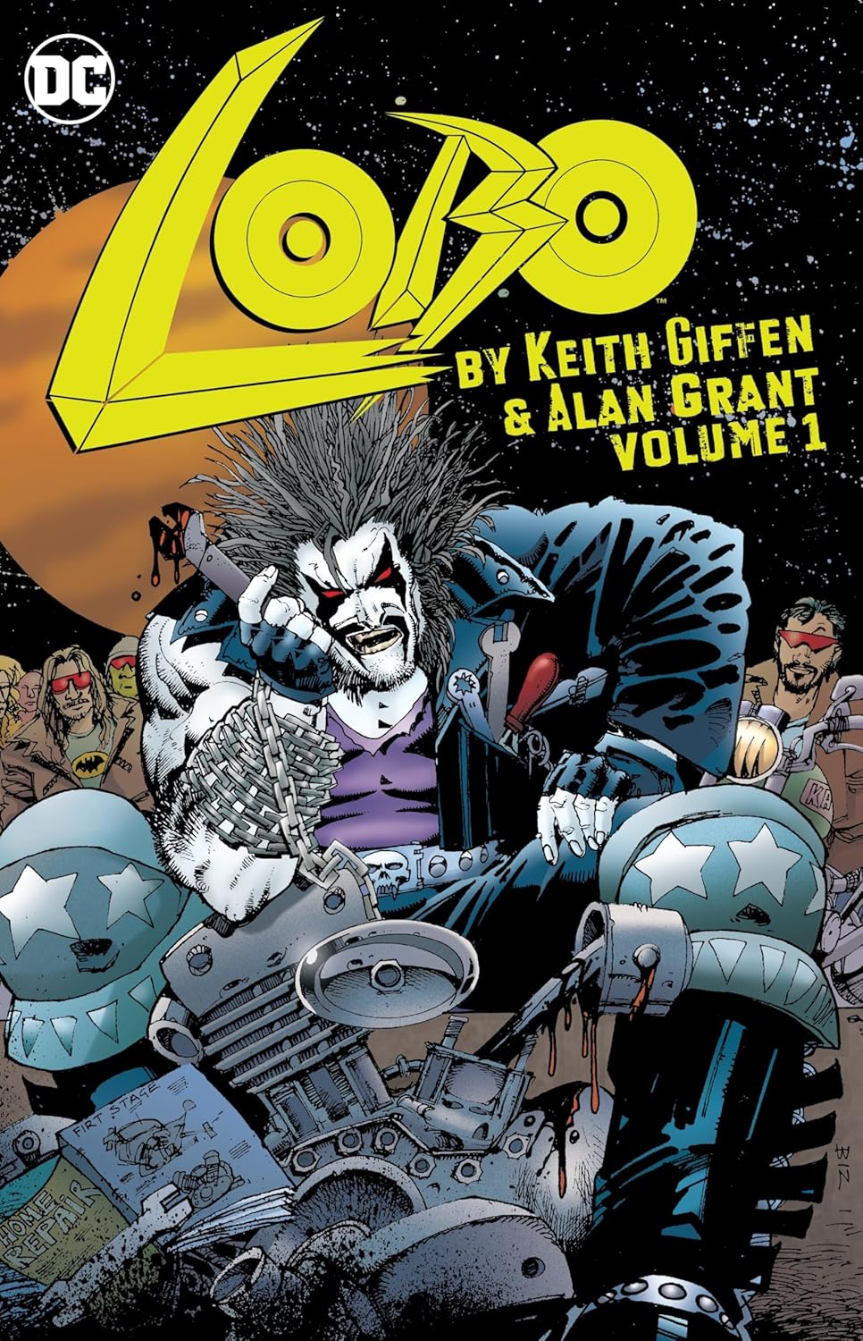DC Comics, Lobo by Keith Giffen & Alan Grant Vol. 1 (Signed by Bisley)