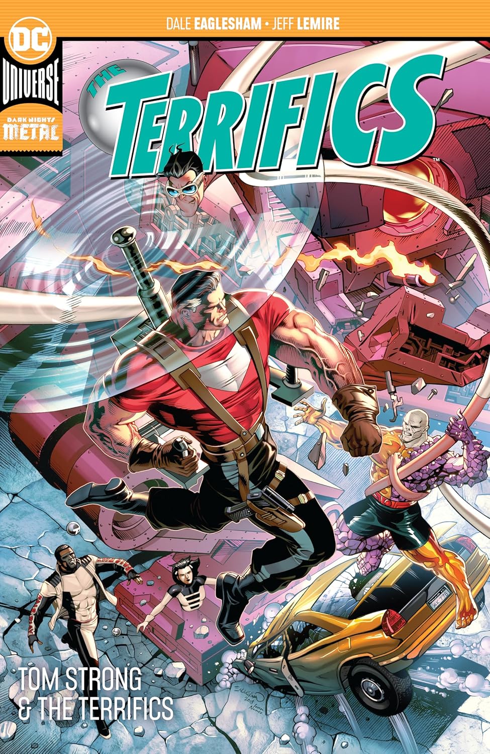DC Comics, The Terrifics Vol. 2: Tom Strong and the Terrifics TPB, Dale Eaglesham, Jeff Lemire.