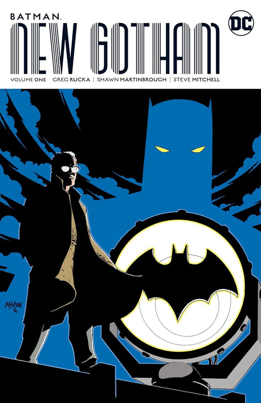 DC Comics, Batman: New Gotham Vol. 1 TPB, Greg Rucka, Shawn Martinbrough, Steve Mitchell.