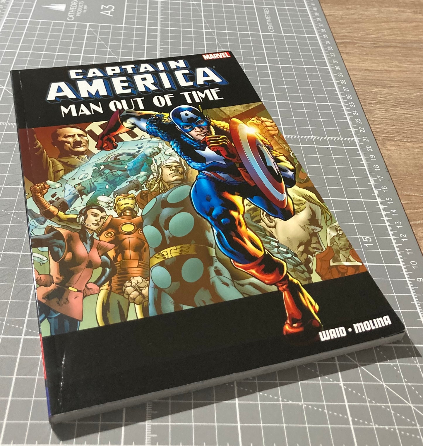 Captain America: Man Out of Time TPB (Ex-Library Book)